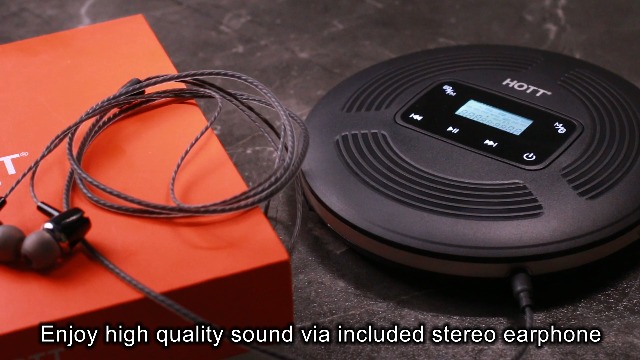 Amazon.com: HOTT CD903TF Portable CD Player with Bluetooth and FM